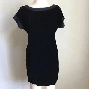 NWT Banana Republic Velvet Short Sleeve Dress